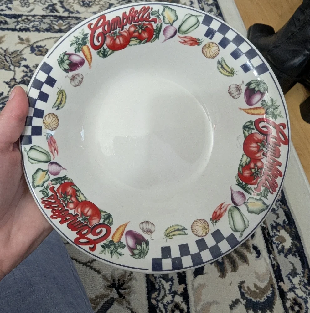 Campbell's Soup Bowl Set